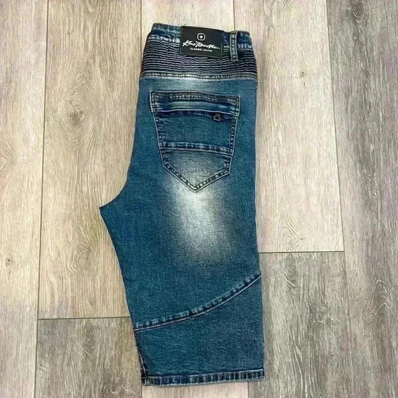 Men's Blue Denim Jeans - Picture 2 of 10